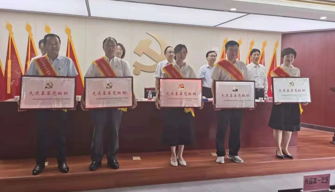 集团荣获先进基层党组织称号